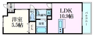 プランソレイユ石井城の物件間取画像